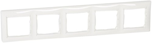 Рамка горизонтальная Legrand Valena 5-м. белый   картинка